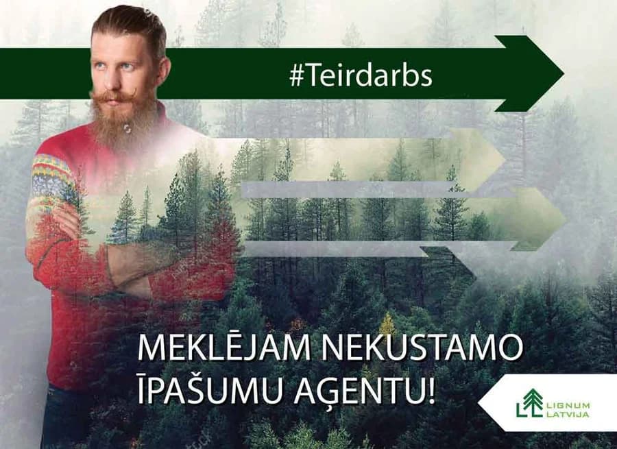 Facebook darba sludinājuma dizains