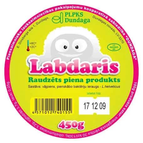 Labdaris labdarības drukas dizains