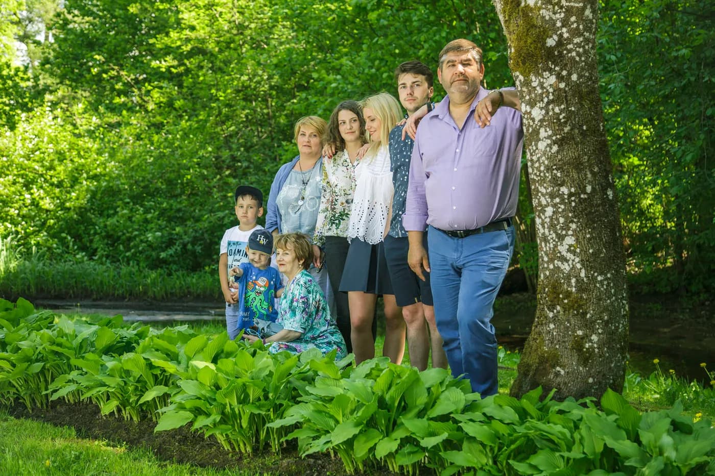 Ģimenes portretu fotosesija Rīgas studijā, 5. foto
