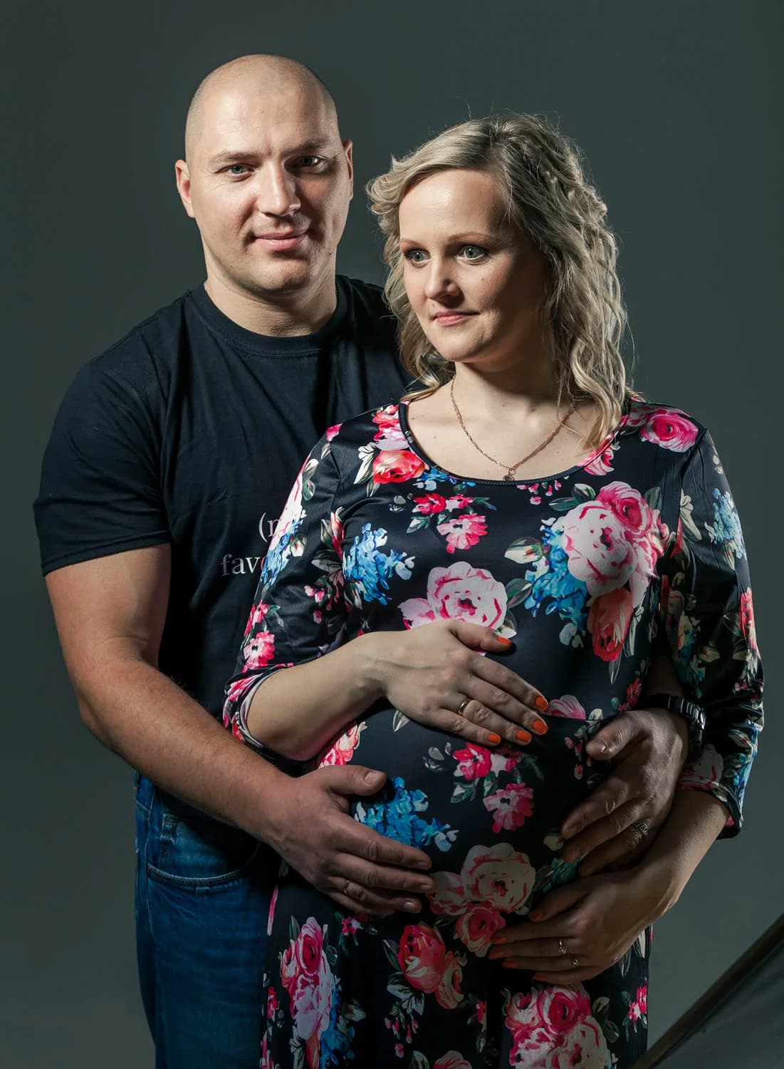Ģimenes portretu fotosesija Rīgas studijā, 13. foto