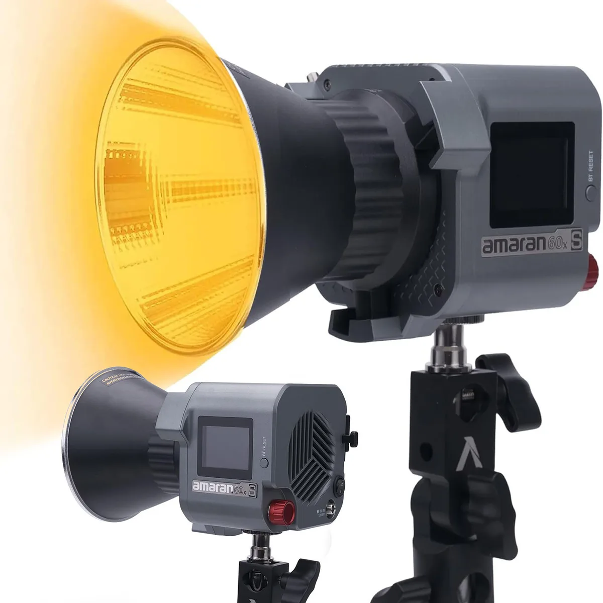 2× Amaran 60X LED video lights