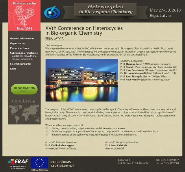 Bio Project website screenshot