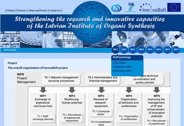 InnovaBalt website screenshot