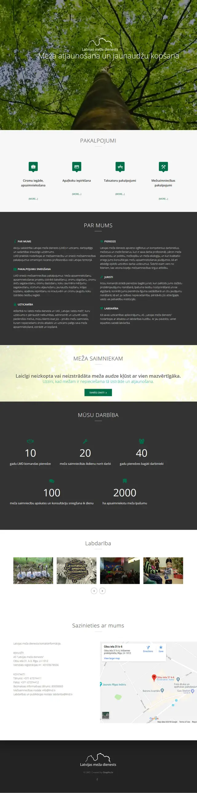 LMD.lv website screenshot