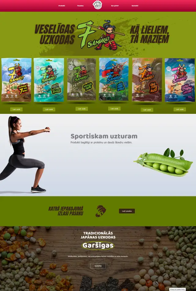 Snacktales website screenshot